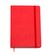 Caderneta Clássica 14x21 - Vermelha Pautada