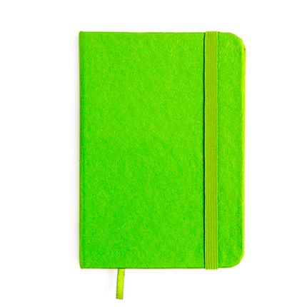 Caderneta Clássica 9x13 - Verde Limão Sem Pauta