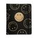 Caderno Argolado Pautado 17x24 cm Preto com Estampa Smile