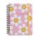 Planner Wire-o Smiley - Margarida Rosa - 14,8 x21