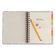 Planner Wire-o Smiley - Margarida Rosa - 14,8 x21