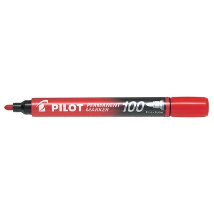 caneta-pilot-vermelha