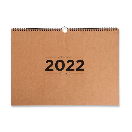 Calendário de Parede 2022 Kraft