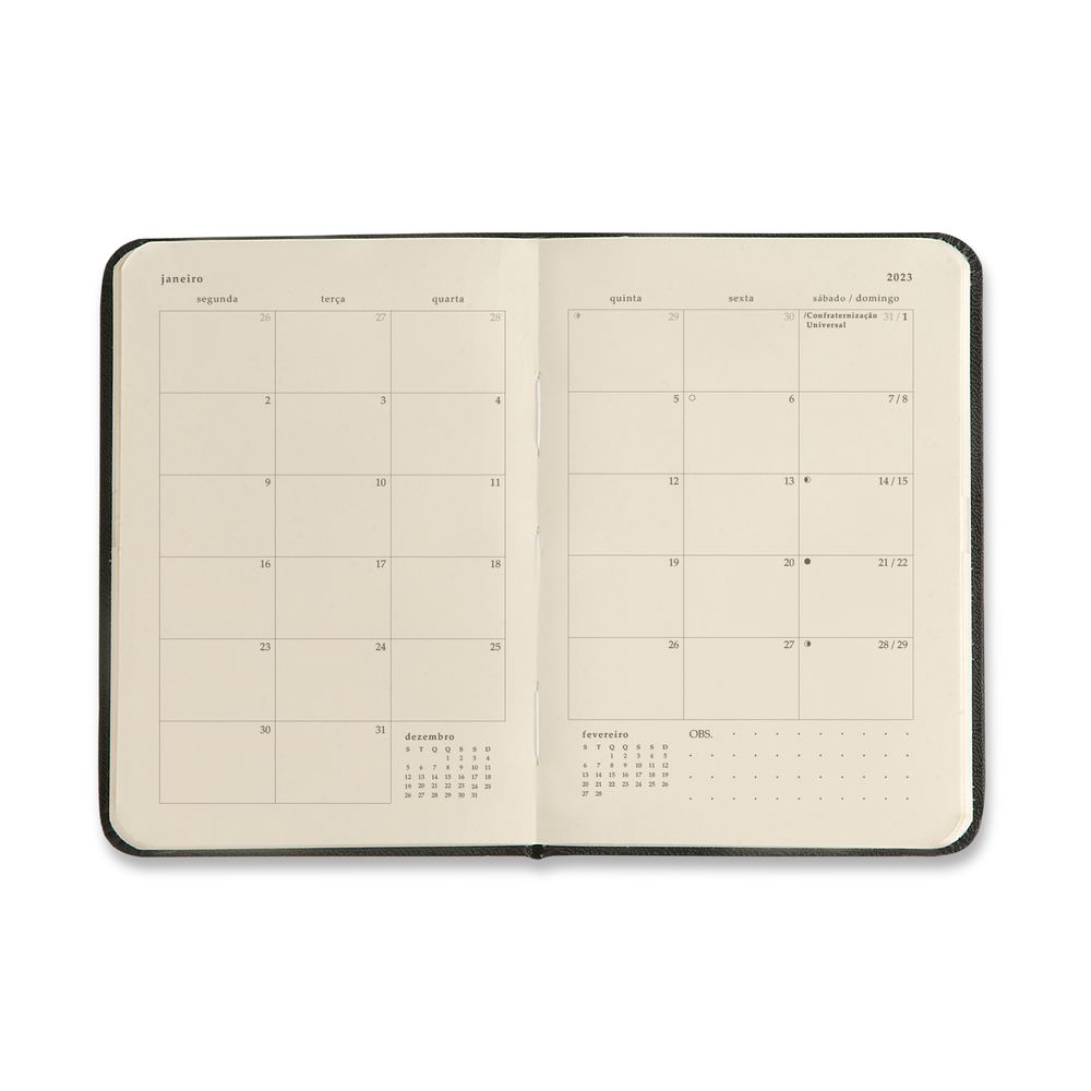 Agenda Planner 2023 Clássica Cicero Papelaria cicero